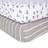 Burt's Bees Baby Organic Cotton Beesnug Fitted Crib Sheet 2-pack Pine Forest & Stripe 28x52"