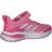 Adidas Infant FortaRun Sport Running Elastic Lace and Top Strap - Bliss Pink/Cloud White/Pulse Magenta