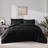 CozyLux Seersucker Bed Linen White, Black, Pink, Grey (274.3x)