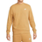 NIKE Sportswear Club Fleece Crew Sweater - Elemental Gold/White