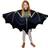 Joker Luminous Bat Skeleton Poncho