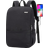 Maxtop Deep Storage Laptop Backpack - Black