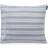 Lexington Striped Lyocell Örngott Grå, Blå, Vit (60x50cm)