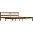 vidaXL Solid Pine 21cm Sängram 180x200cm
