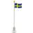 Victoria's Design House Table Decorations Swedish Flag