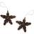 Cooee Design Paper Stars Christmas Tree Ornament 2pcs