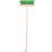 Bigjigs Toys Children's Long Handled Gardening Brush with Wooden Handle Garden Tools and Accessories