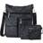Baggallini Dam Modern Överallt Smal Crossbody - Midnattsblomma