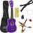 3rd Avenue Ukulele Bundle, Purple