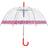 Union Jack Trim Dome Umbrella