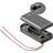 Pro Goobay 12443 Battery box 2x AA Cable (L x W x H) 68.4 x 35.4 x 18.6 mm