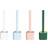 Silicone Toilet Brush &