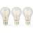 Nedis LBFE27A601P3 LED Lamps 4W E27 3-pack