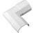 Goobay Pro Aluminium Cable Corner White