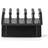 Nedis Kabelholder 7,1mm (5 kabler) Sort 2-Pack