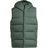 adidas Helionic Hooded Down Vest - Green Oxide