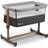 Lionelo Leonie Cot 3 in 1 Grey Stone 59x94.5cm