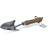 Nelson Garden Planter Spade Narrow 33cm