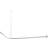 Habo Curtain rail white 900 x 1700 mm