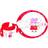 Stor Peppa Pig Tableware Lunch Set 3-pack