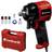 Einhell TC-PW 610 Compact (Pn) 4138965 Slagskruer med trykluft Værktøjsholder: 1/2 (12,5 mm) udvendig firkant Drejningsmoment (max. 610 Nm