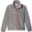 Columbia Boy's Steens Mountain II Fleece Jacket - City Grey/Flame Orange