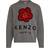 Kenzo Poppy Wool Flower-Logo Sweater