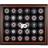 Fanatics Philadelphia Flyers 30-Puck Brown Display Case
