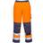 Portwest TX51 Lyon Hi-Vis Contrast Work Trousers - Orange/Navy