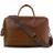 Shinola Men's Canfield 36-Hour Navigator Leather Briefcase MEDIUM BROWN