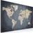 Artgeist Classic World Map Billede 120x80cm