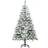 Homcom Snow Flocked Artificial Green Christmas Tree 152.4cm