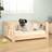 vidaXL Dog Bed 65.5x50.5x28 Solid Wood Pine
