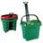 VFM Giant Shopping Basket/Trolley Green SBY20755