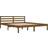 vidaXL Bed Frame Solid Pine 21cm Sengeramme 160x200cm