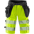 Fristads 2509 Craftsman Stretch Shorts - Hi-Vis Yellow/Black