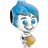 Pandora Disney Pixar Joy Glow In The Dark Memory Orb Charm - Silver/Blue/Yellow