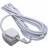 SMJ Extension Lead, 1-Gang, 5m Lead, 13A White