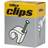 Amiga Clips 8-12/30 mm grå (100)