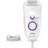 Braun Silk-épil 5, damepilator, lämplig för svåra konturer, med hastighetsinställning, bekväm hårborttagning, presentidé, 5–505 vit och lila