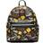 Loungefly Jurassic Park Warnschilder Mini-Rucksack Backpack - Black