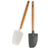 Nordic Ware Degskrapa 2 St Vit Grå Bokträ 2-Pack Slickepott 36.8 cm