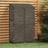 vidaXL Garden Shed Solid Wood Fir Anthracite (Building Area )