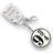 Harry Potter Keychain Platform 9 3/4 silver