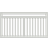 Plus Linea Fasadstaket 150×80 150x150cm