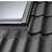 Velux Indbygningspakke BDX EDW PK08 2000 profileret tagmateriale Træ, Aluminium Ovenlysvindue Vindue med 3-lags glas