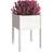 vidaXL plantekasser 2 stk. 50x50x70 fyrretræ hvid Plantekasse