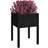 vidaXL Garden Planter Black Pinewood