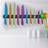 Classic Cuisine 10 Multi-Colored Knife Set with Magnetic Bar Knife Set