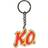 Difuzed Street Fighter Metal Keychain KO